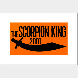 Nope --- Scorpion King 2001 Movie Crew (Front/Back Print) Posters and Art